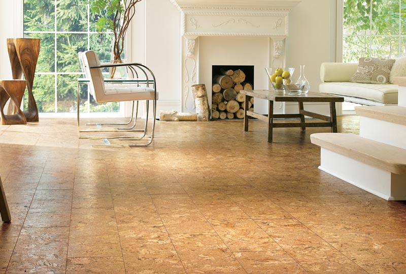 Пробка Полы из пробки - натуральность и тепло