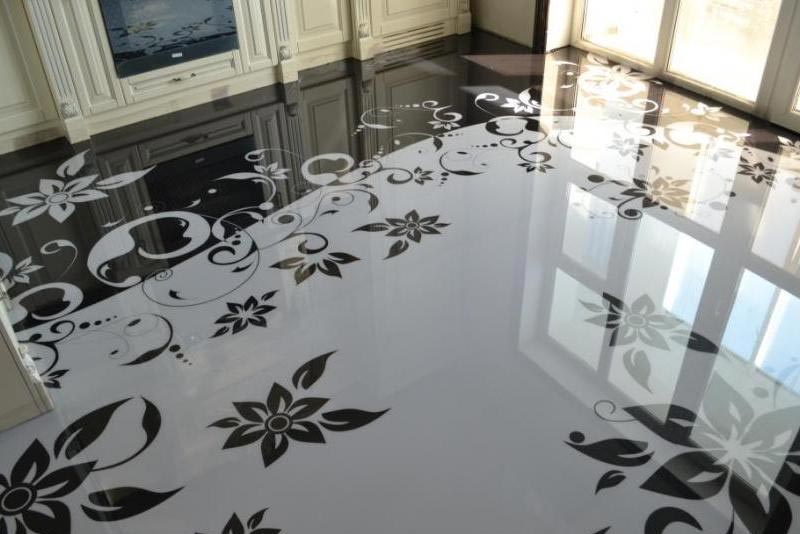 Наливной пол Наливной пол - эстетичность и уникальность