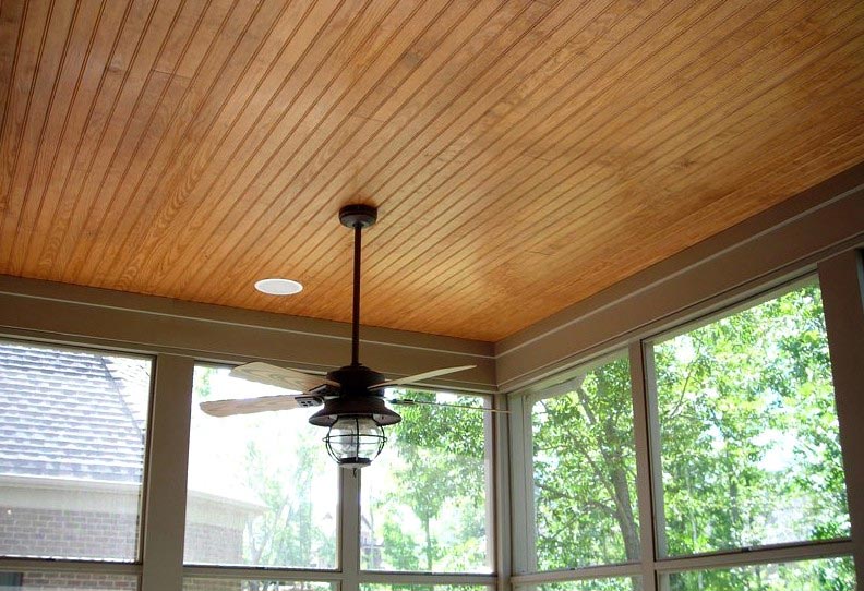 Отделка деревянной вагонкой Отделка деревянной вагонкой