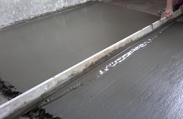 Мокрая стяжка Мокрая стяжка