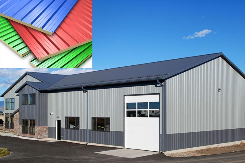 Отделка сэндвич-панелями Отделка сэндвич-панелями - высокая теплоизоляция и долговечность