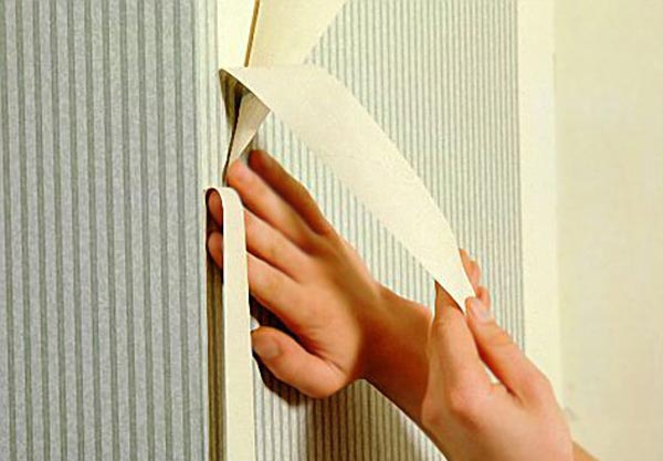Подрезка обоев в углах Правильная подрезка обоев в углах