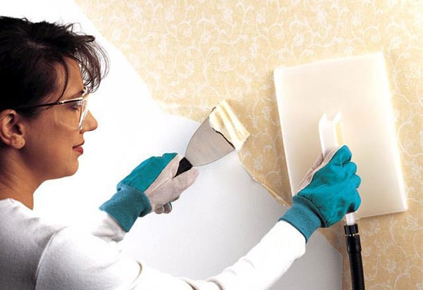 Использование парогенератора Применение парогенератора позволяет быстро и легко удалить рулонный материал