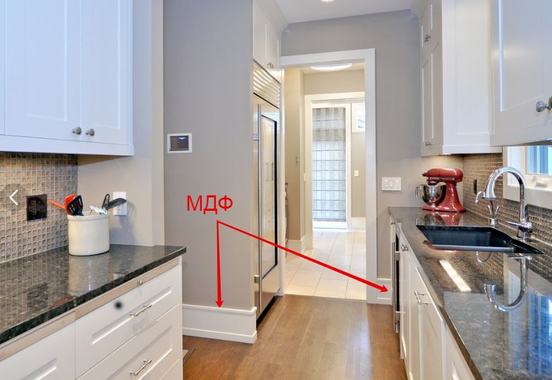 Плинтуса для кухонь