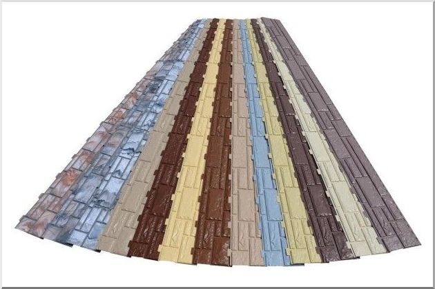 Узкие фасадные панели