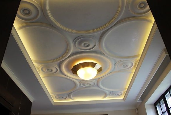 Лепнина для увеличения объема помещения