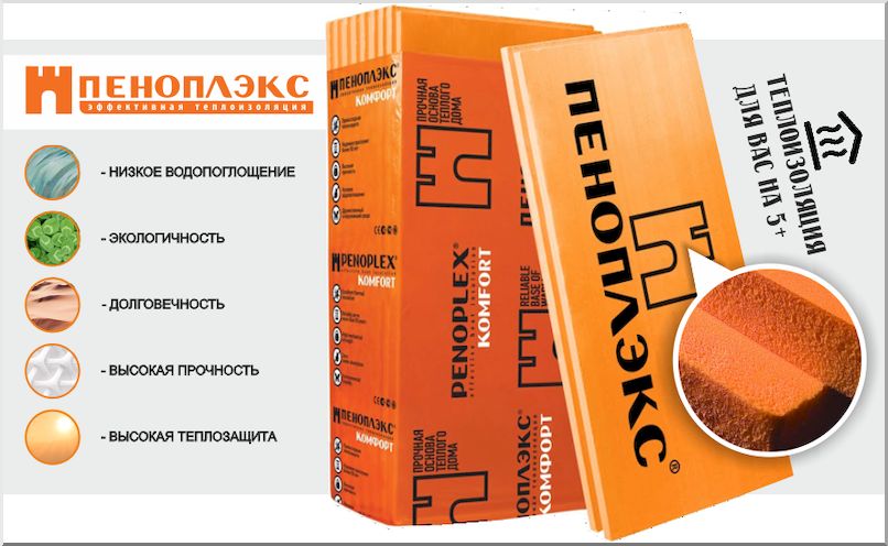 Достоинства «Пеноплэкс»