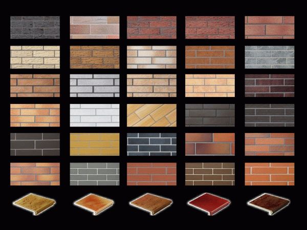 Цветовая палитра плитки Цветовая палитра плитки