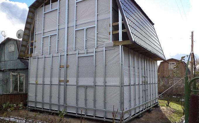 Каркас из металлопрофиля Каркас из металлопрофиля