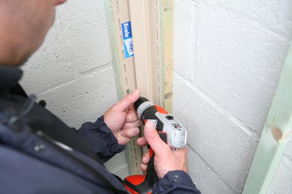 Монтаж внутреннего угла