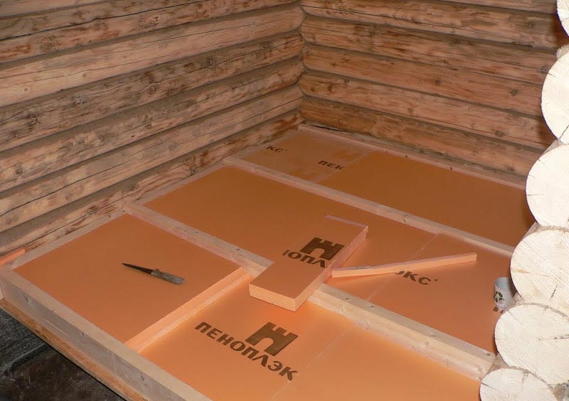 Утепление деревянного пола