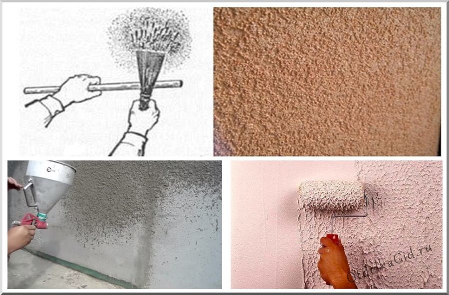 Варианты нанесения декора «Шуба»