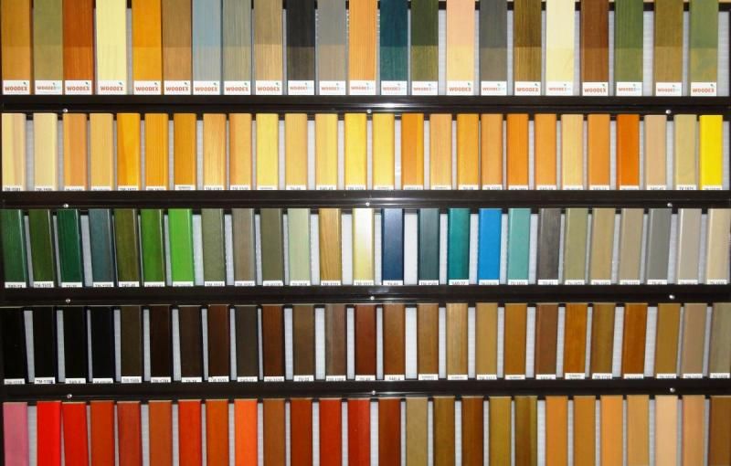 Цвета и оттенки акриловых красок по дереву