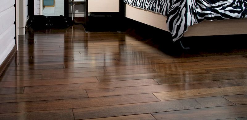 Пол из натурального дерева
