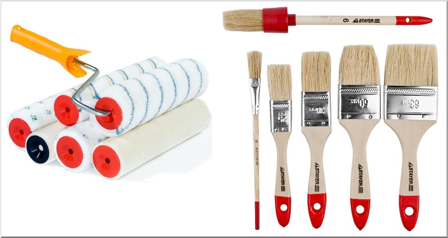 Профессиональные кисти и валики