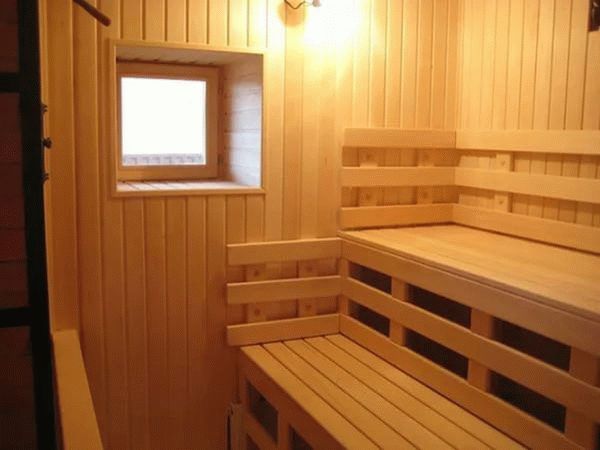 Отделка бани вертикальным способом Отделка бани вертикальным способом