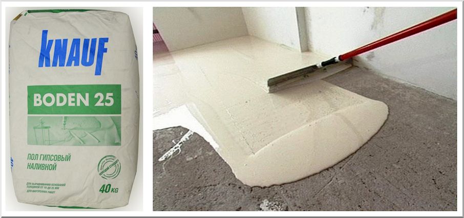 Гипсовый пол