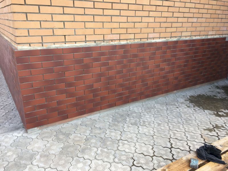 Клинкерная плитка под кирпич