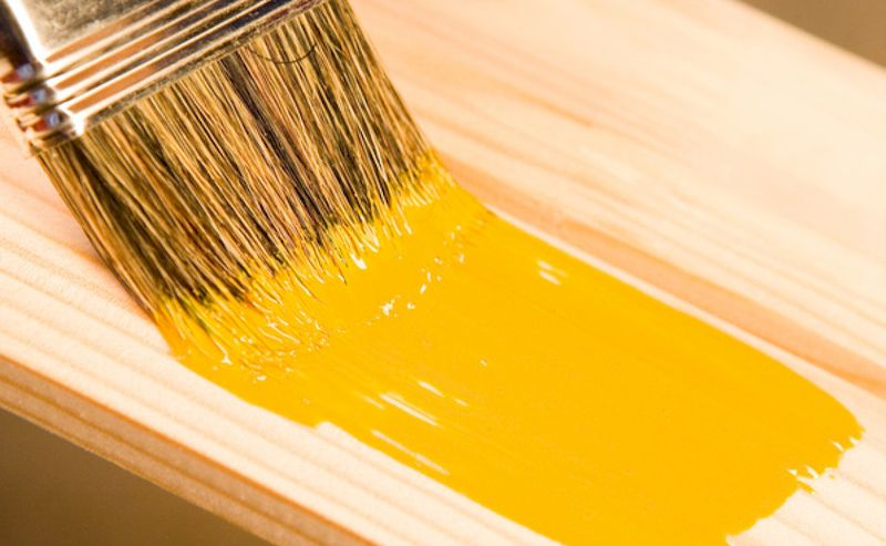 Первое окрашивание по чистой основе