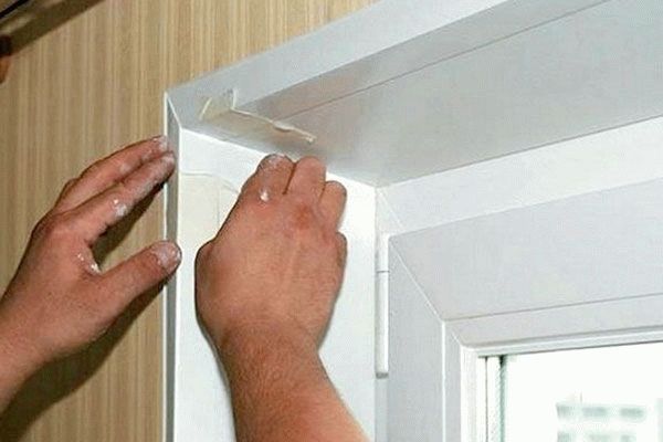 Монтаж уголков на откосы Монтаж уголков на откосы