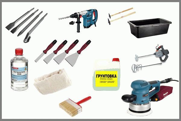 Инструменты для подготовки к оштукатуриванию Инструменты для подготовки к оштукатуриванию