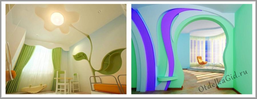 Выбор расцветки для ГКЛ