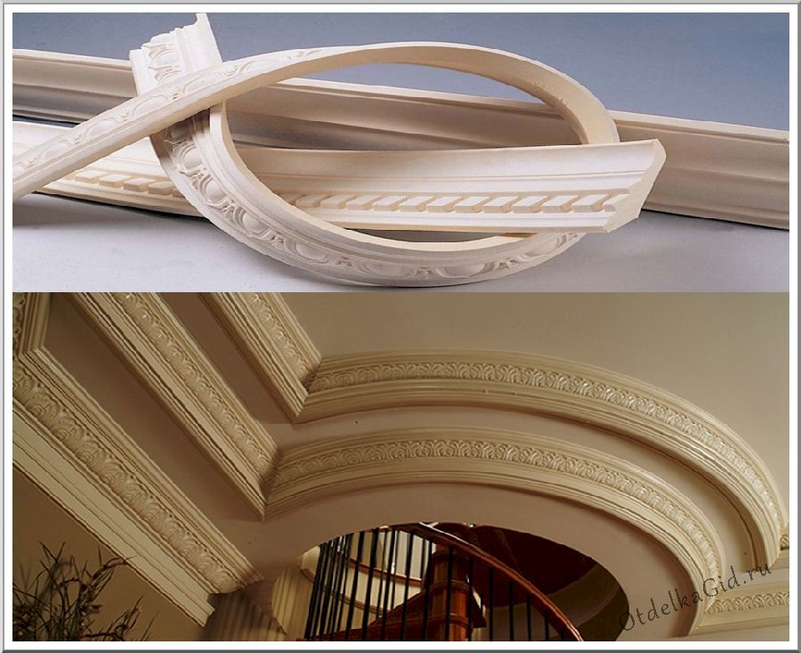 Потолочная полиуретановая лепнина