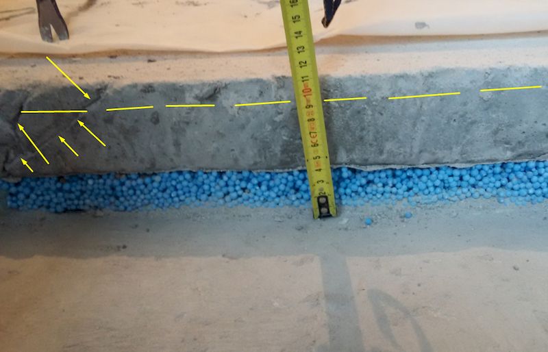 Глубокие трещины в массиве