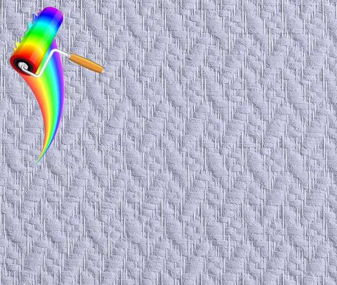 Стеклообои для окрашивания