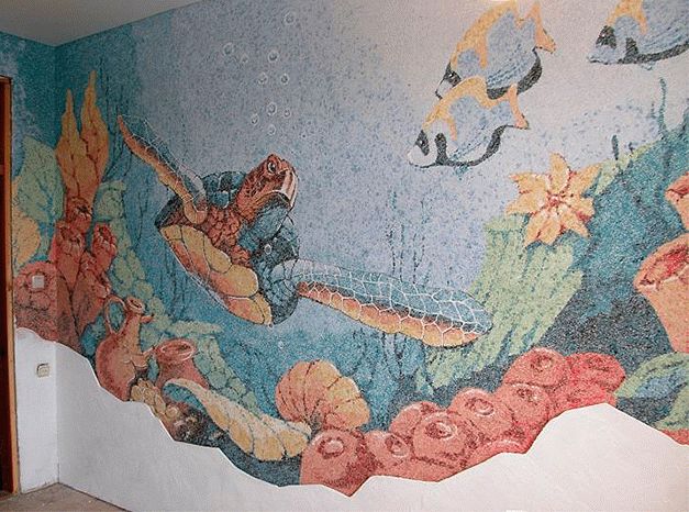 Картина из жидких обоев Картина из жидких обоев