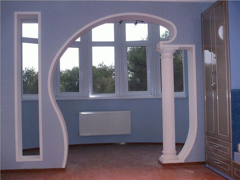Арка из гипсокартона Арка из гипсокартона