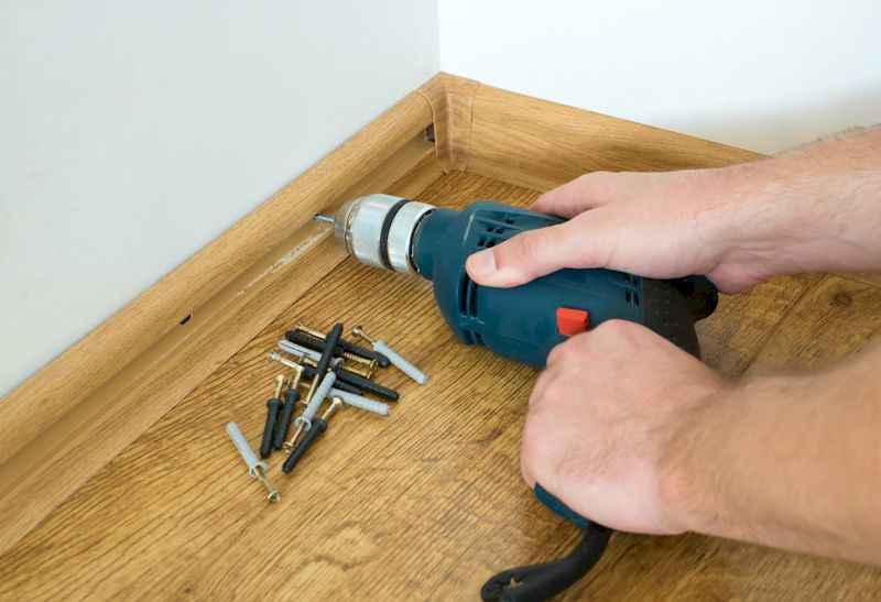 Сверление бетонной стены