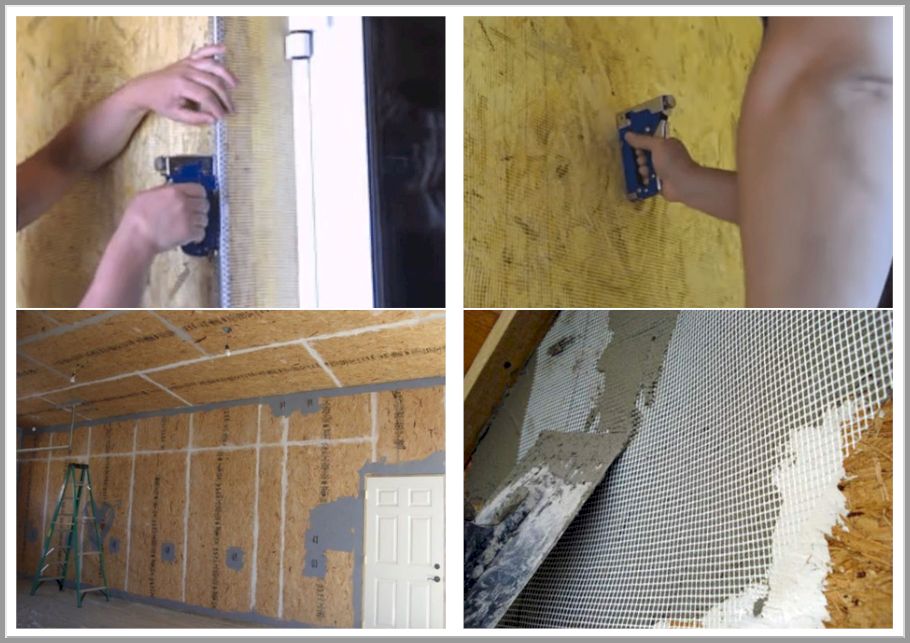 Варианты укрепления поверхности серпянкой