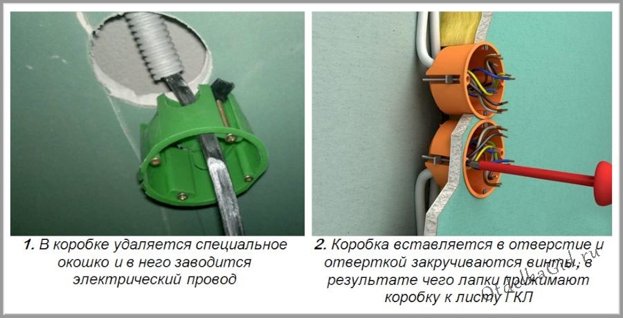 Инструкция по монтажу подрозетника