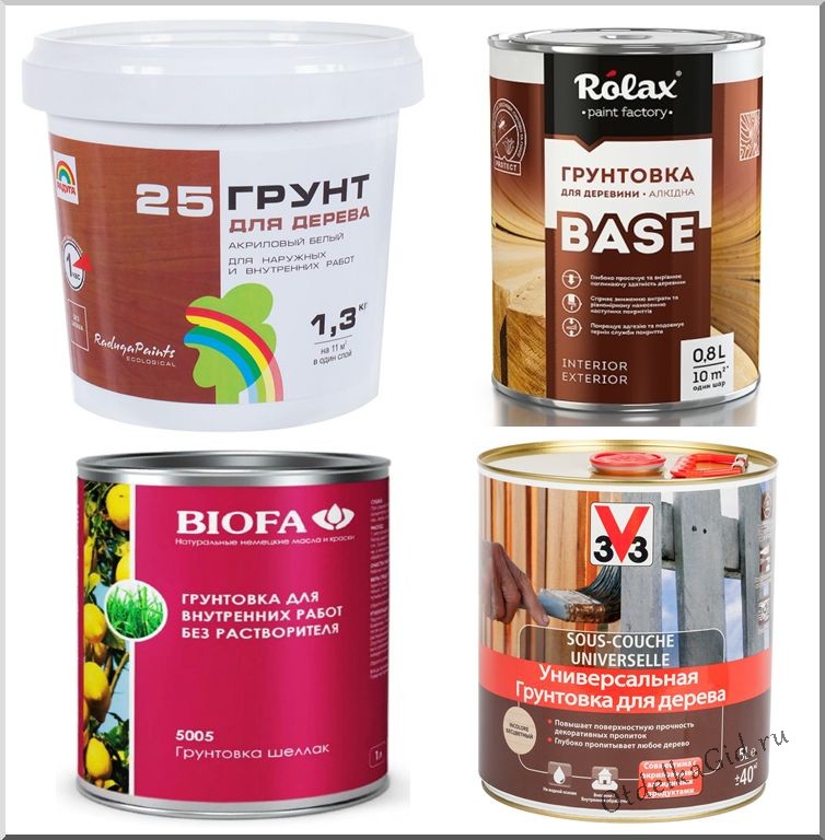 Виды грунта по дереву