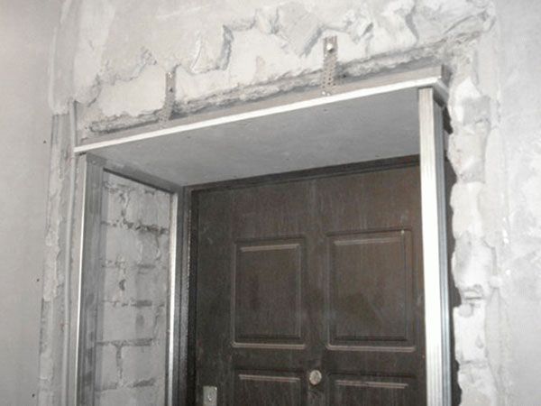 Монтаж откосов на каркас Монтаж откосов из гипсокартона на каркас