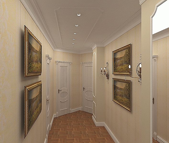 Обои на стенах прихожей Обои для стен прихожей должны легко поддаваться чистке