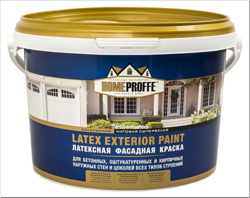 Полимерные краски отличаются высоким качеством