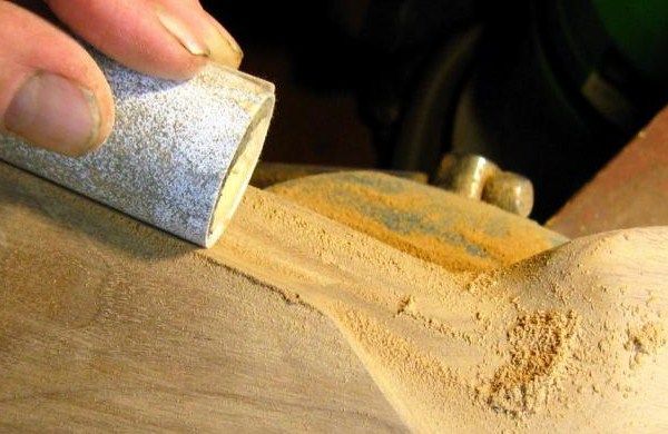 Шлифовка вручную