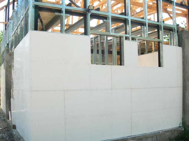 Отделка фасада ГВЛ