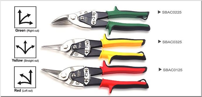 Виды ножниц для резки металла