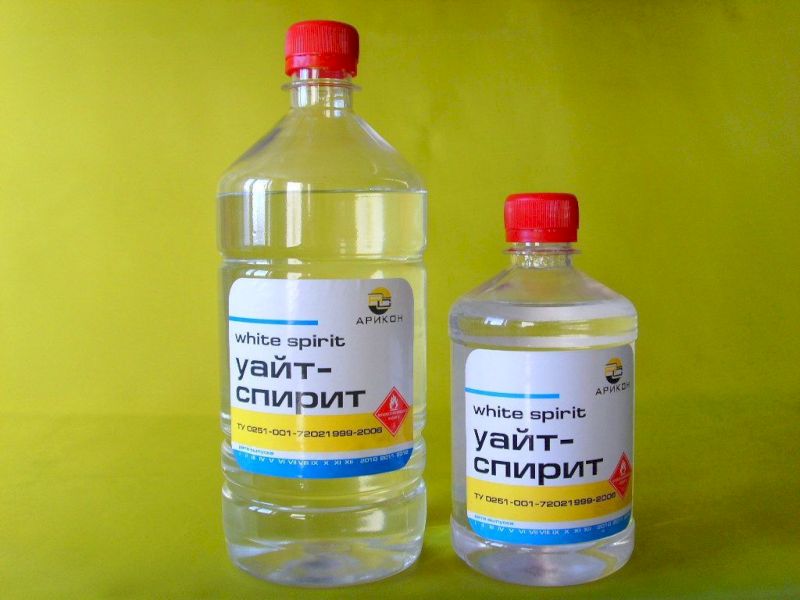 Уайт-спирит для смывания акриловой краски