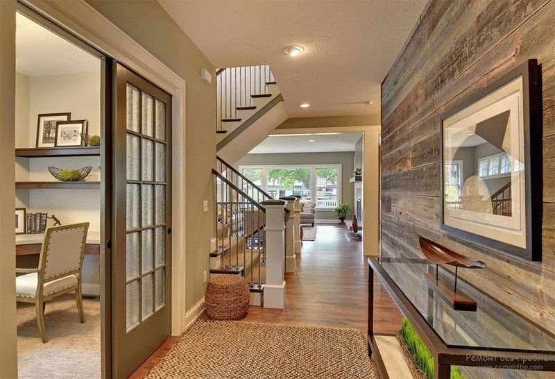 Панели из древесины Панели из натуральной древесины в интерьере