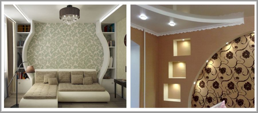 Обои как способ расстановки акцентов