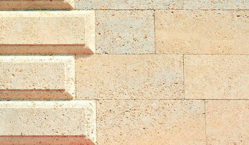 Облицовочные плиты из ракушечника