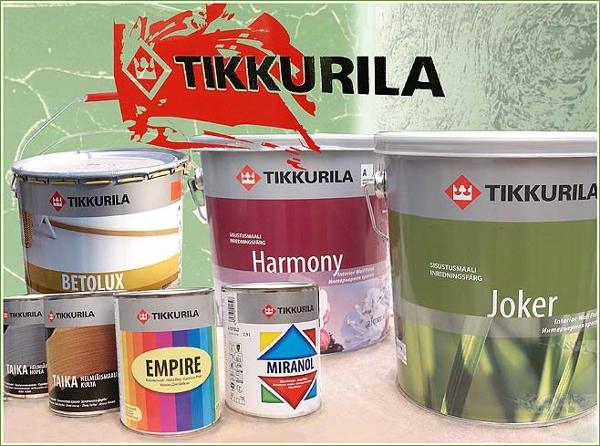 Краски Tikkurila