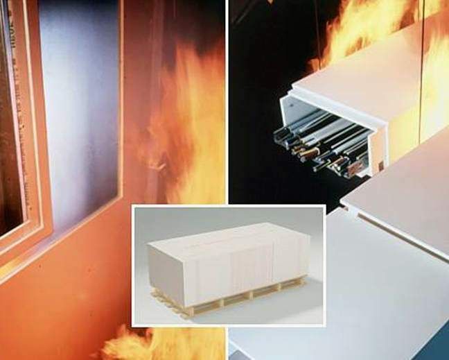 Огнестойкость гипсовых плит