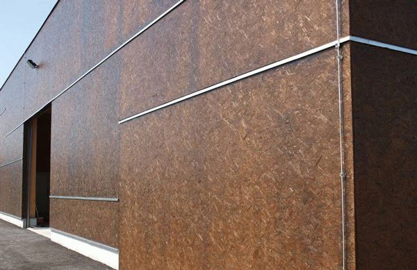 Фасад из ОСБ Фасад из ОСБ