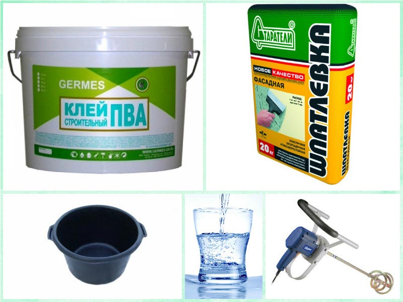 Самостоятельное изготовление шпатлевки Самостоятельное изготовление шпатлевки