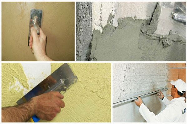 Виды штукатурки для стен Виды штукатурки для стен